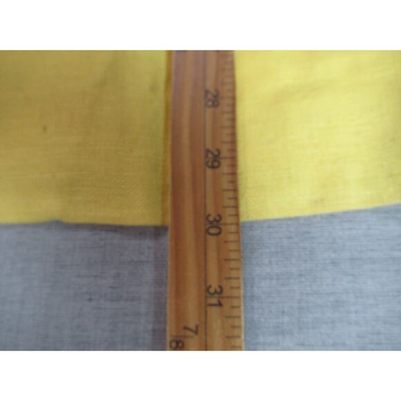 Adolfo Royalty Collection Blazer Womens S Butter Yellow Oversized Jacket 90s Y2K - Picture 7 of 10